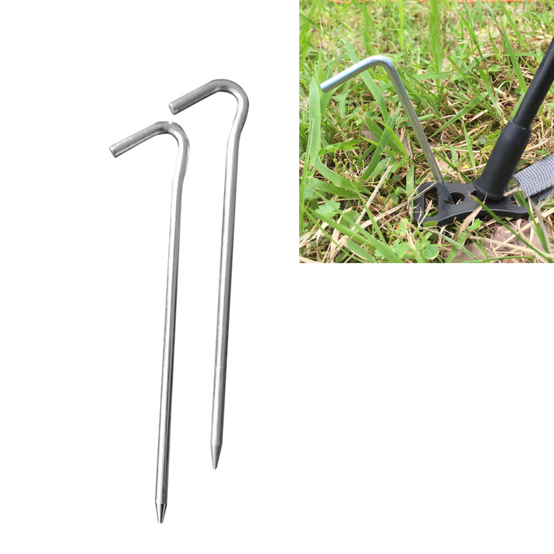 Aluminium Alloy Durable Steel Metal Pegs Hooks Ground Pins for Camping Ten