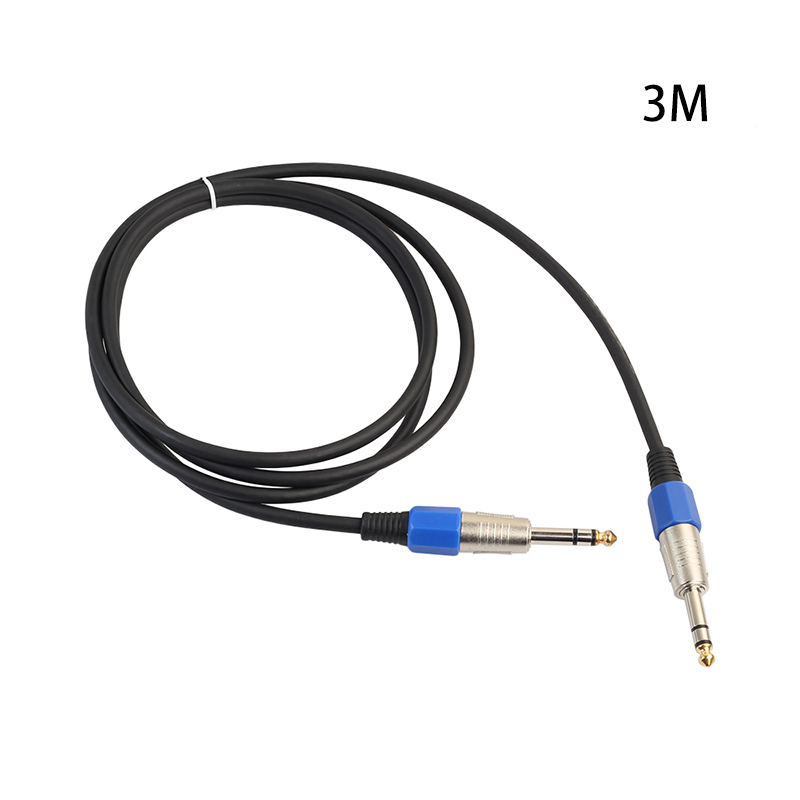 3M Premium Stereo 6.35mm Male to Male Audio Cable Gold Plated Electric Guita Cord