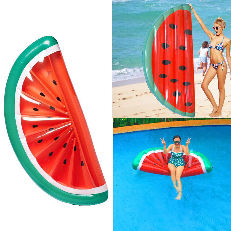 Giant Watermelon Inflatable Floats Pool Toy Floats Summer Swim Rings Water Rafts
