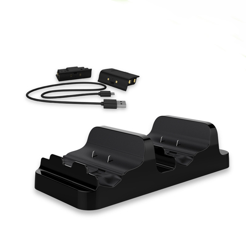 Xbox One Controllers Dual Charging Dock Charger with Charging Cable Battery Kit for Xbox One