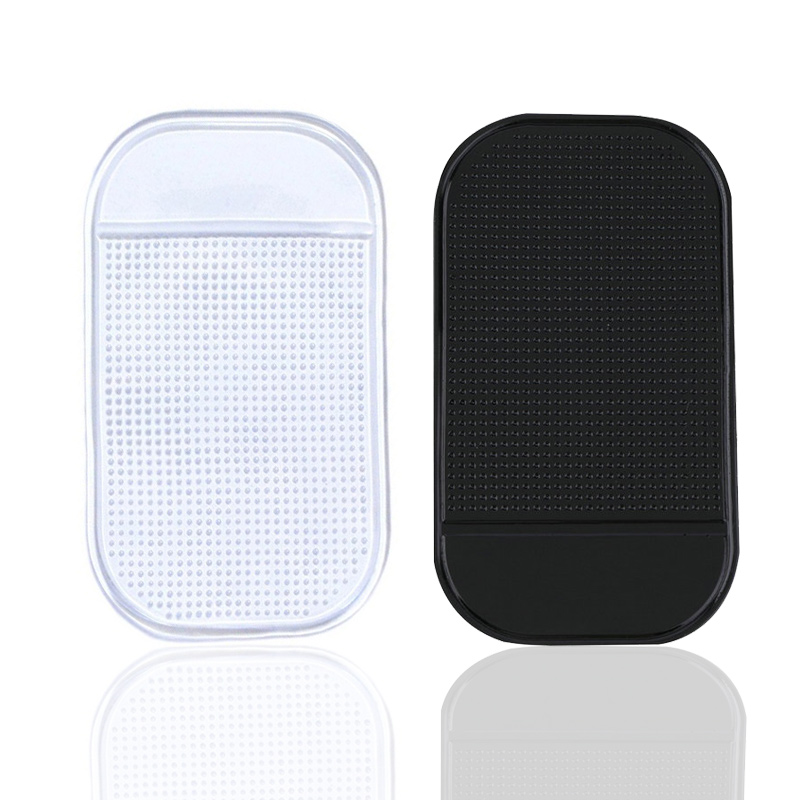 Car Dashboard Phone Pad Holder Anti-Slip Phone Sticky Holder Mat - Black