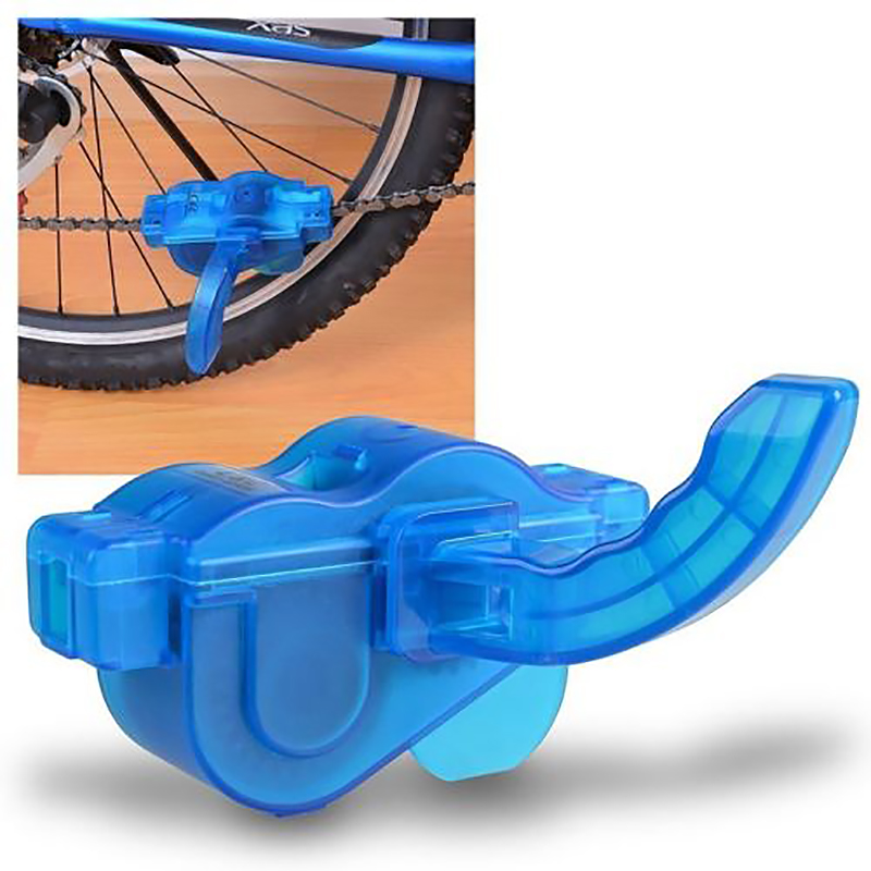Cycling Bike Bicycle Chain Wheel Wash Cleaner Tool Cleaning Scrubber