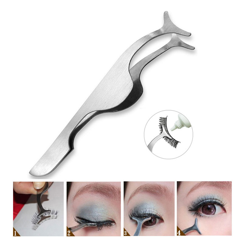 False Eyelashes Extension Applicator Remover Clip Tweezer Nipper Beauty Tool