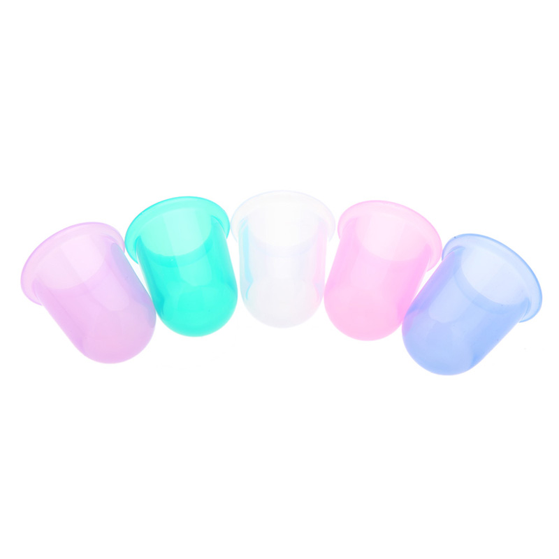 Silicone Massage Vacuum Body and Facial Cup Anti Cellulite Cupping Apparatus Size L - Pink