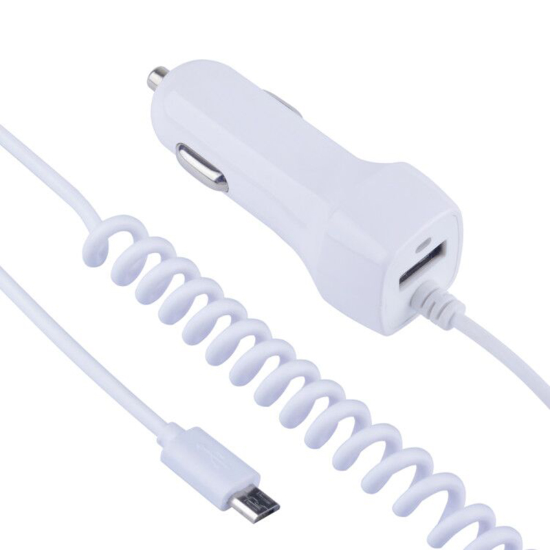 USB Car Charger Micro USB String Data Cable Charger for Samsung Huawei Blackberry LG