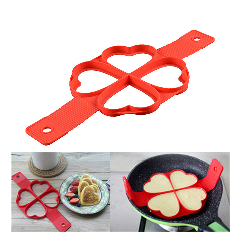 Non Stick Pancake Pan Flip Egg Omelette Flip Breakfast Maker Tool - Model 4
