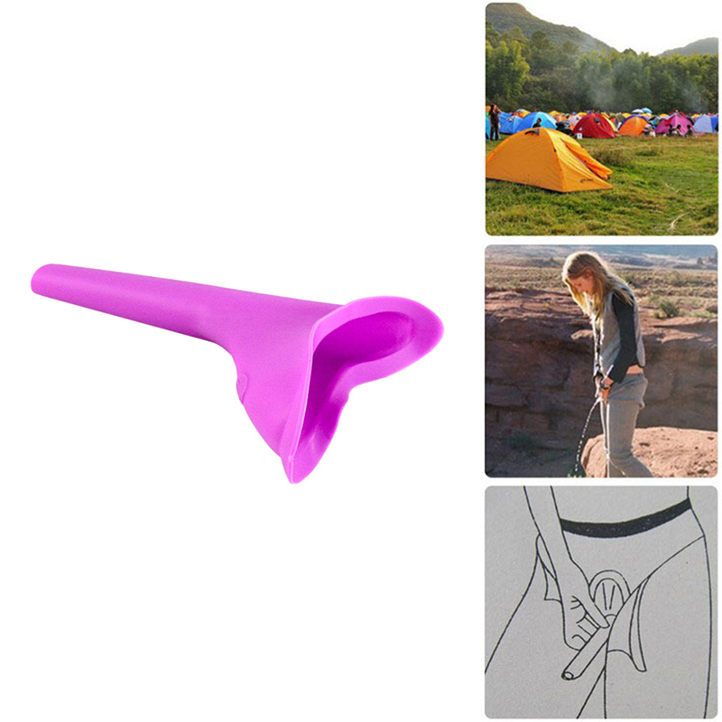 Outdoor Camping Womans Ladies Female Urine Funnel Urinal Portable Toilet Device