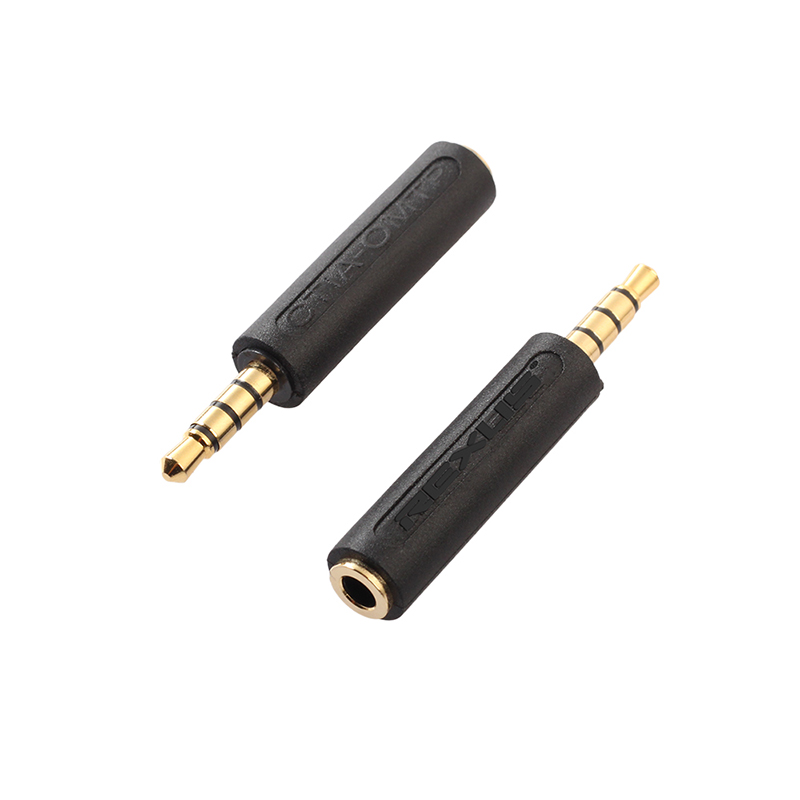 3.5mm Audio Male to Female Dual CTIA to OMTP Converter Adapter Connector for Phones