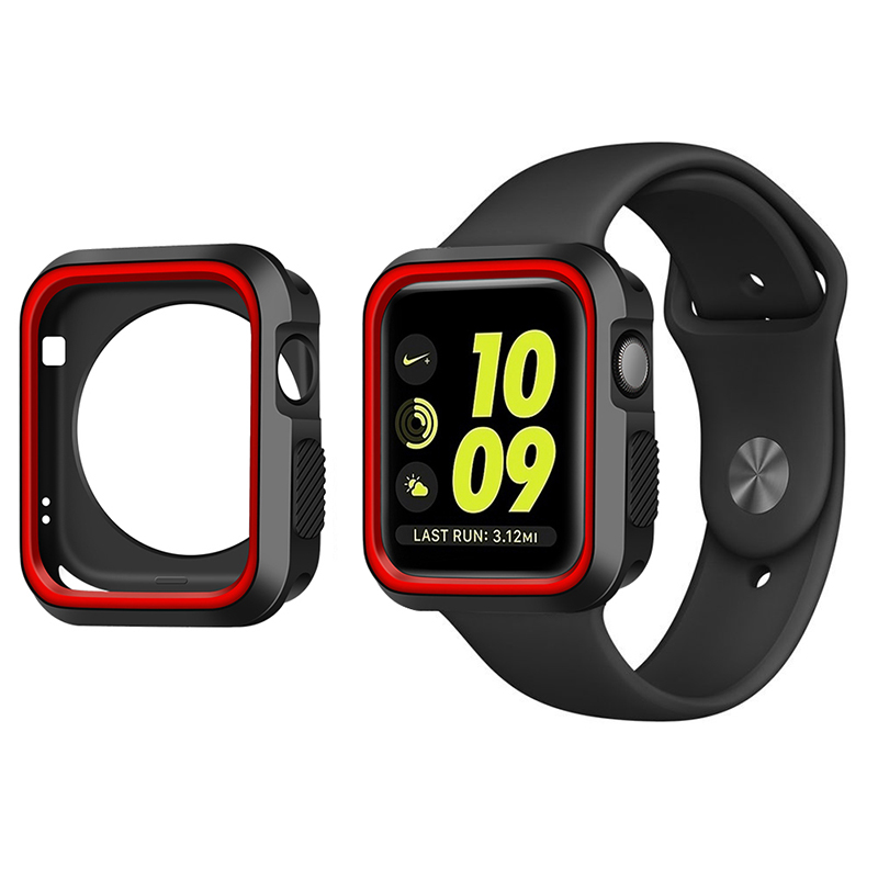 Shock Resistant Rugged Bumper Case for Apple Watch iWatch 38mm