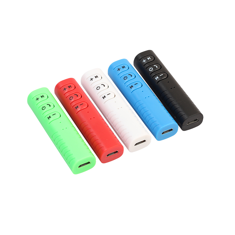 Wireless Bluetooth 4.1 Ricevitore 3.5mm Audio Music Bluetooth Stereo Altoparlante Receiver - Red