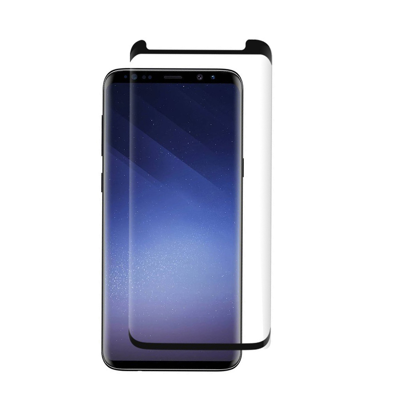 Samsung Galaxy S9 Tempered Glass 3D 9H Shockproof Screen Protector - Black