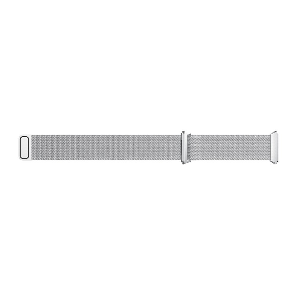 Milanese Stainless Steel Mesh Replacement Watchband Wrist Strap for Fitbit Ionic Size S - Silver