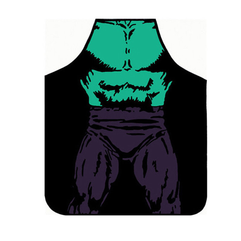 Funny Cooking Kitchen Apron Novelty Sexy Dinner Party Aprons - The Hulk