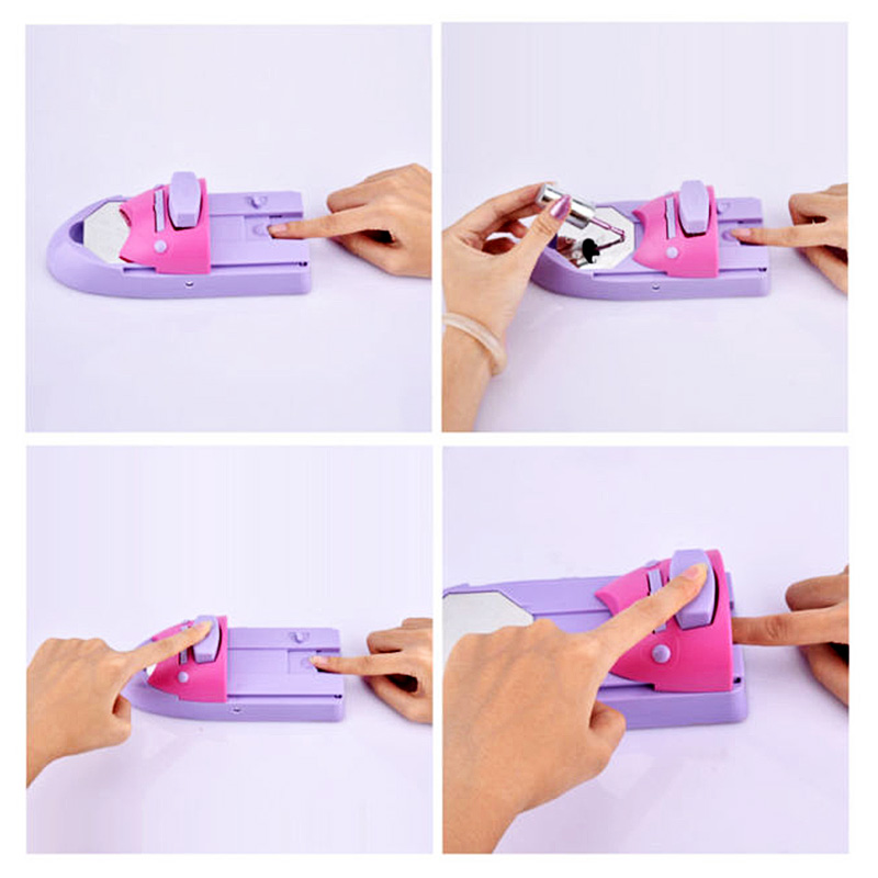 Nail Art Printer Easy DIY Pattern Printing Stamp Set Stamper Tool Machine for Lady Girls