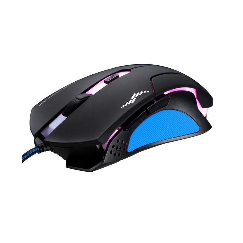 Stylish Ergonomic Wired Gaming Mouse with Colors Changing for Pro Game Players