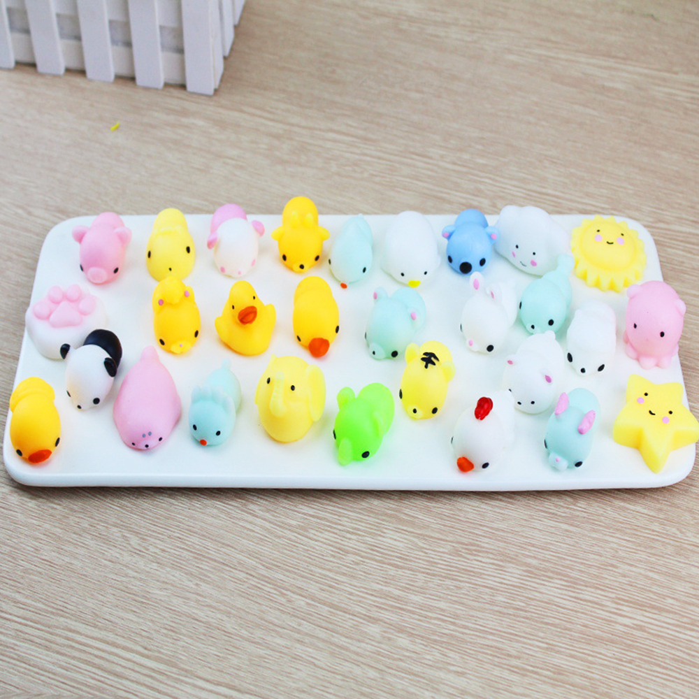 Animal Soft Squeeze product Mini Fidget Hand products Stress Reliever Decorative Craft - Cloud