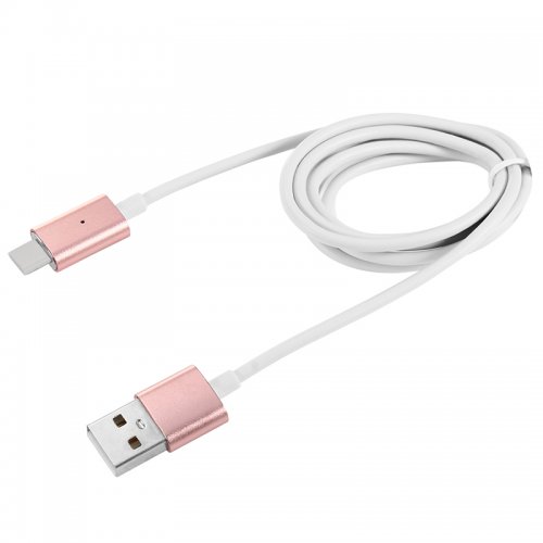 Magnetic Micro USB Charging Cable Adapter Data Charger for Android Samsung HTC - Gold