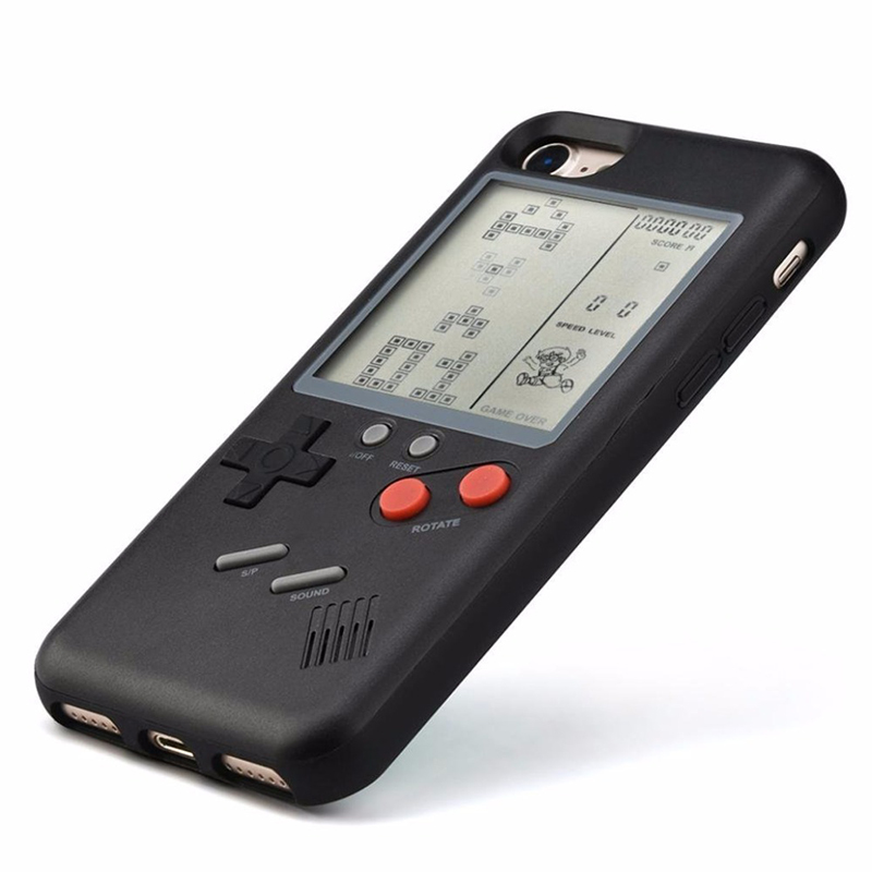iPhone 7/8 Cases Retro Play Tetris Nintendo Gameboy Phone Case
