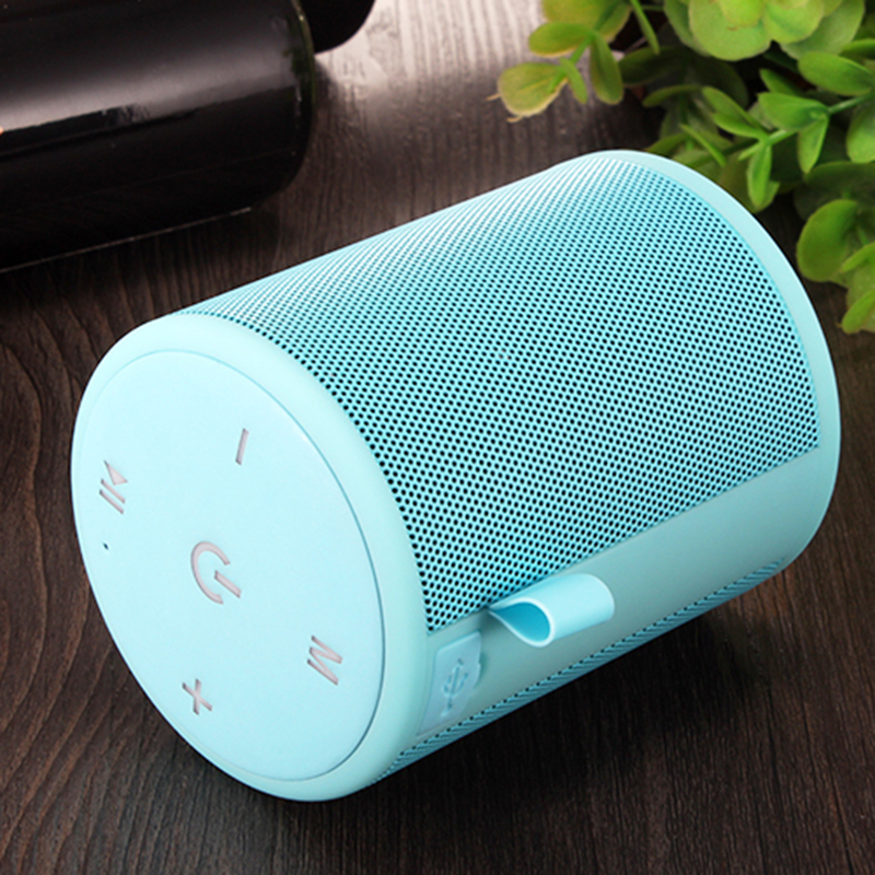 T2 Mini Wireless Bluetooth Speaker Ultra Portable Outdoor Waterproof Music Box - Blue
