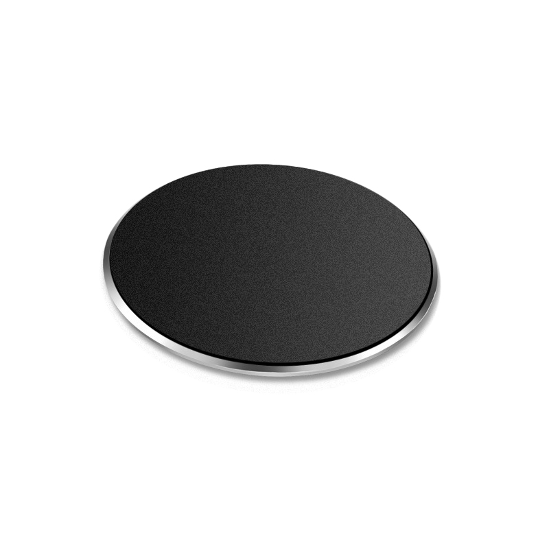 Magnetic Grind Metal Car Holder Plate for Magnet Phone Mount Stand - Black