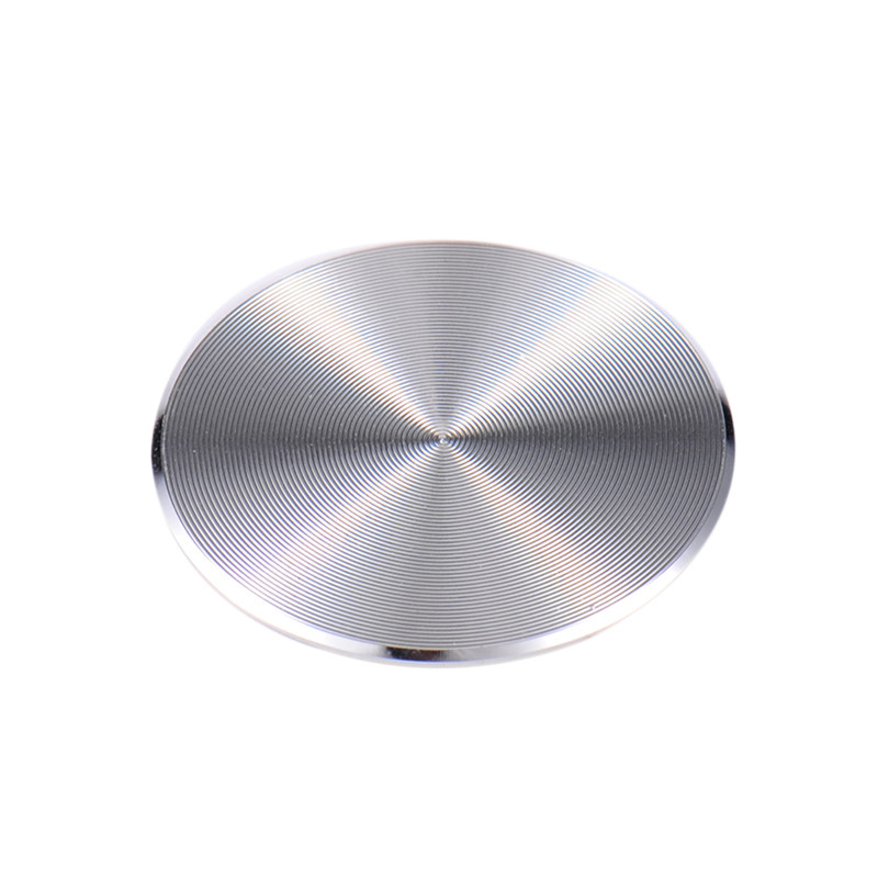 Magnetic Metal Plate Disc with Strong Adhesive for Magnet Car Mounts - Silver