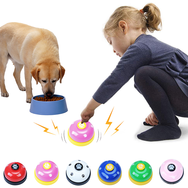 Pet Puppy Dog Cat Training Bells Meal Bells Potty Training Toys Tools