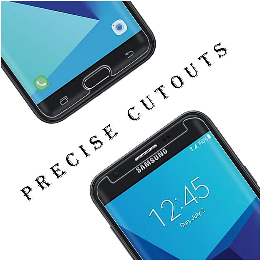 Scratch-proof Shockproof Thin Clear HD Tempered Glass Screen Protector Film for Samsung Galaxy J7 Prime