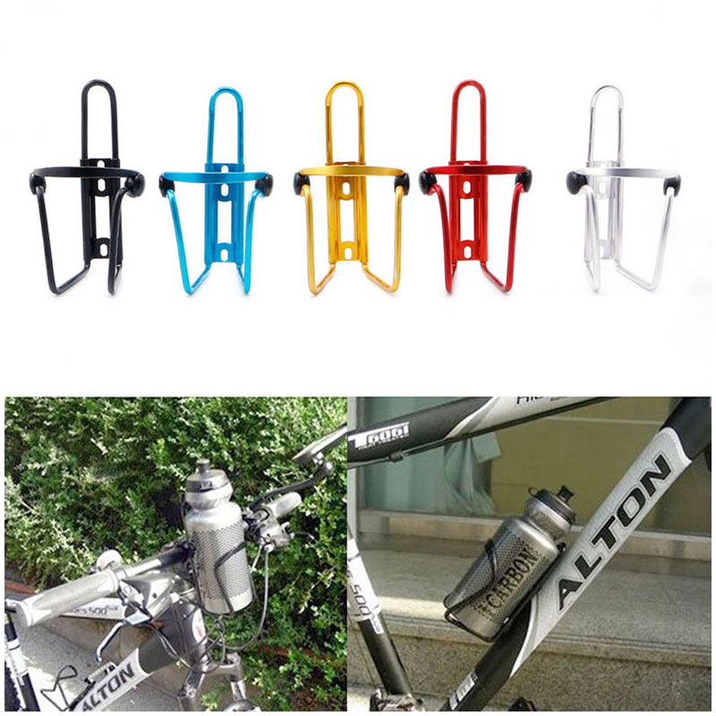 icycle Cycling Water Bottle Cage Drink Holder Carrier Rack Bracket - Black