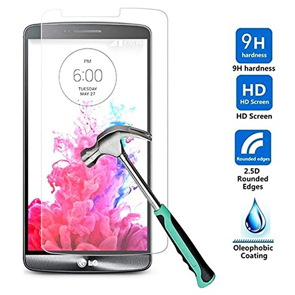 Premium 0.3mm 2.5D Tempered Glass Screen Protector Film for LG G3 Mini/G3 Beat