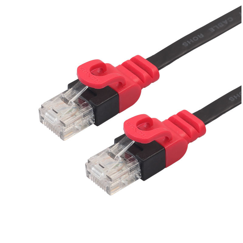 CAT6 Flat UTP Ethernet Network Cable RJ45 Patch LAN Cord Wire - 0.5M