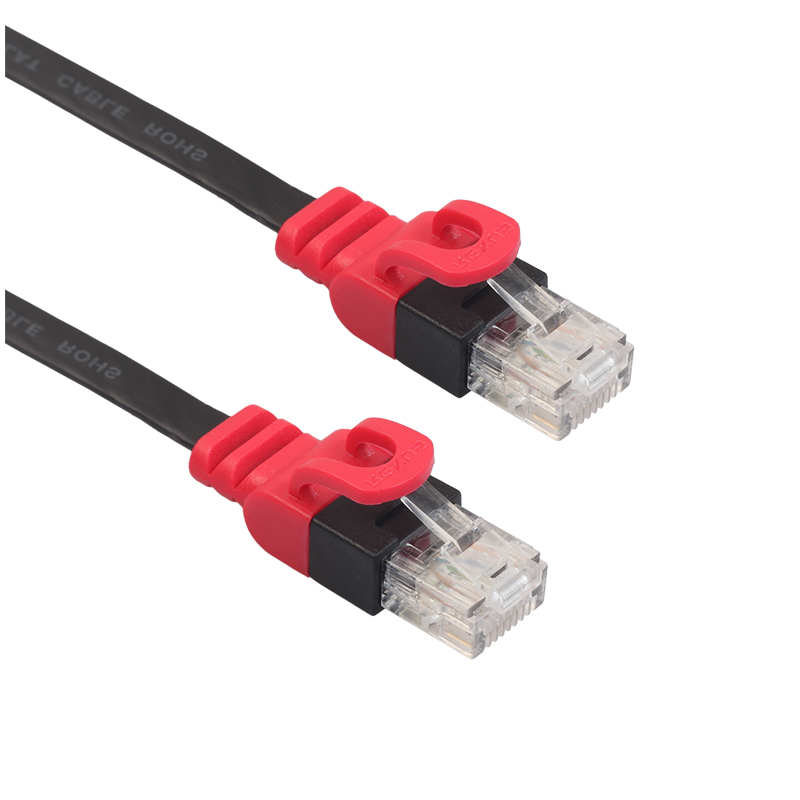 CAT6 Flat UTP Ethernet Network Cable RJ45 Patch LAN Cord Wire - 0.5M