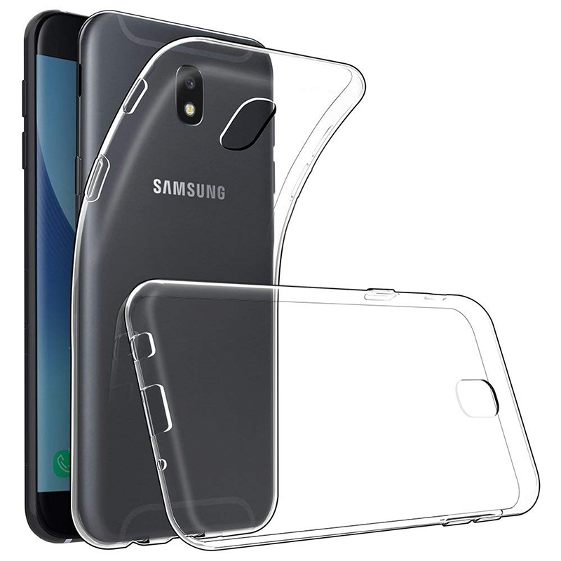 Ultra-Thin Slim Clear TPU Case Flexible Soft Silicone Shockproof Back Cover for Samsung J5 2017