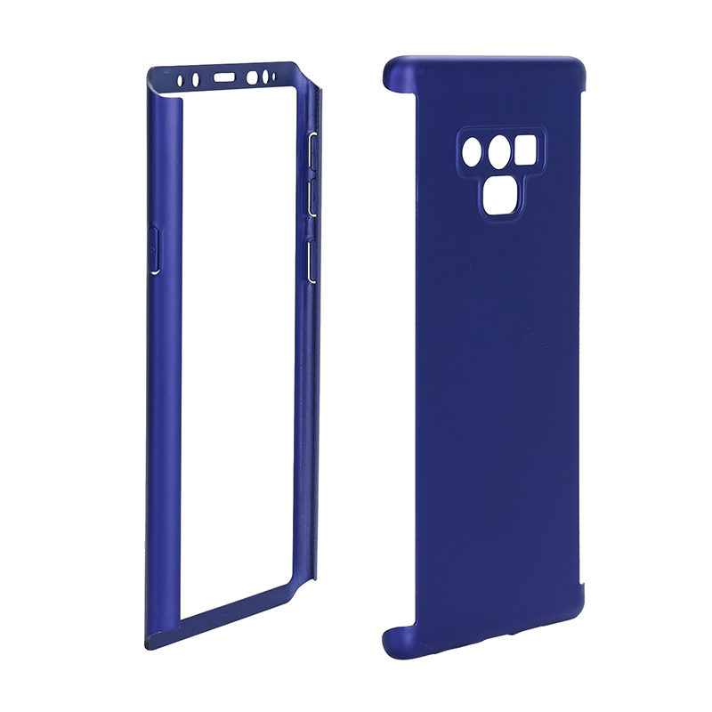 Full Body Protection Hard PC Case Back Cover for Samsung Note 9 - Blue