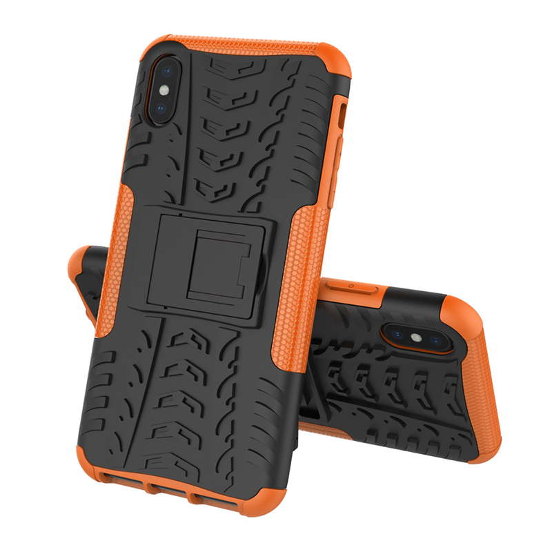 Heavy Duty Hard Case Rugged Hybrid Shockproof Cover for iPhone XS Max