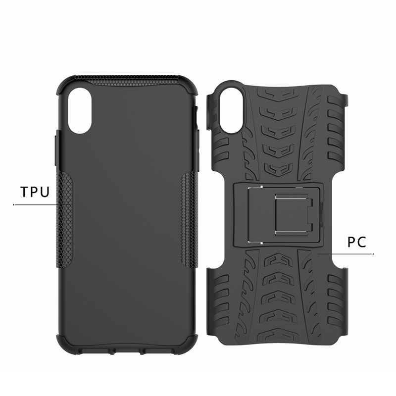 Heavy Duty Hard Case Rugged Hybrid Shockproof Cover for iPhone XS Max