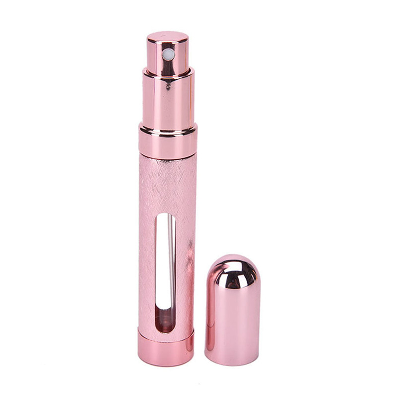 12ml Perfume Atomizer Atomiser Spray Bottle Pump Travel Refillable Scent - Pink