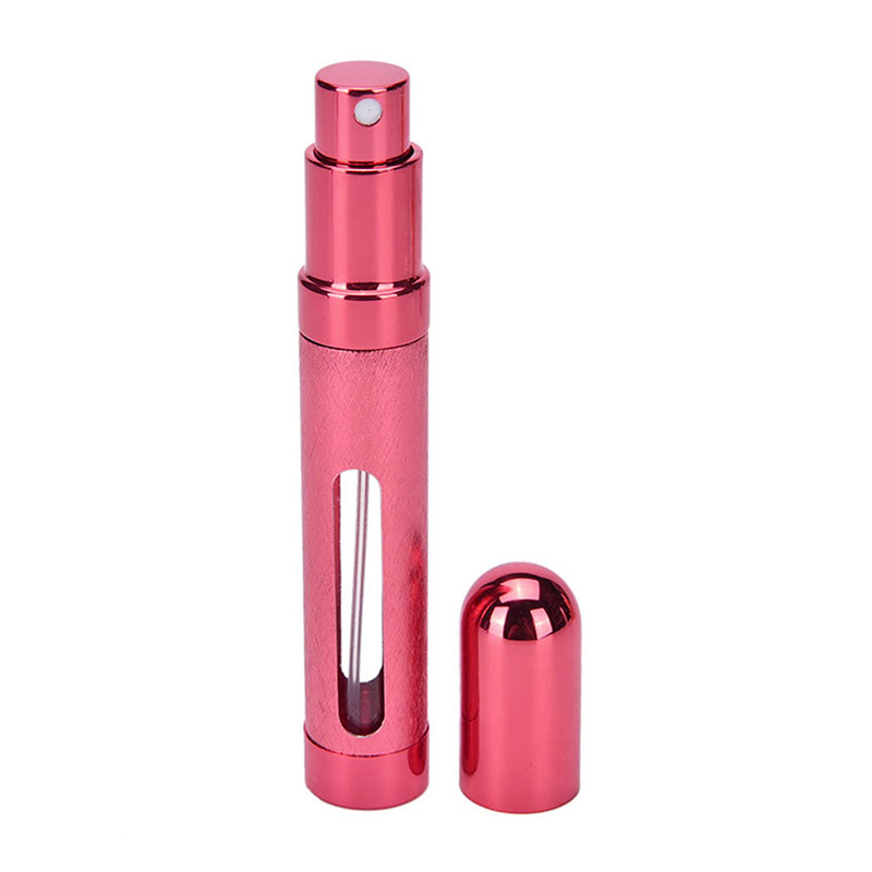 12ml Perfume Atomizer Atomiser Spray Bottle Pump Travel Refillable Scent - Red