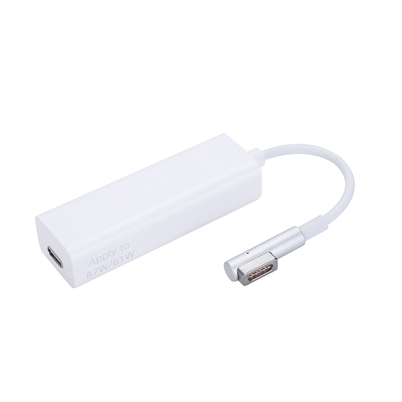 85W USB Type C to MagSafe L Head Charging Adapter Converter Compatible for MacBook