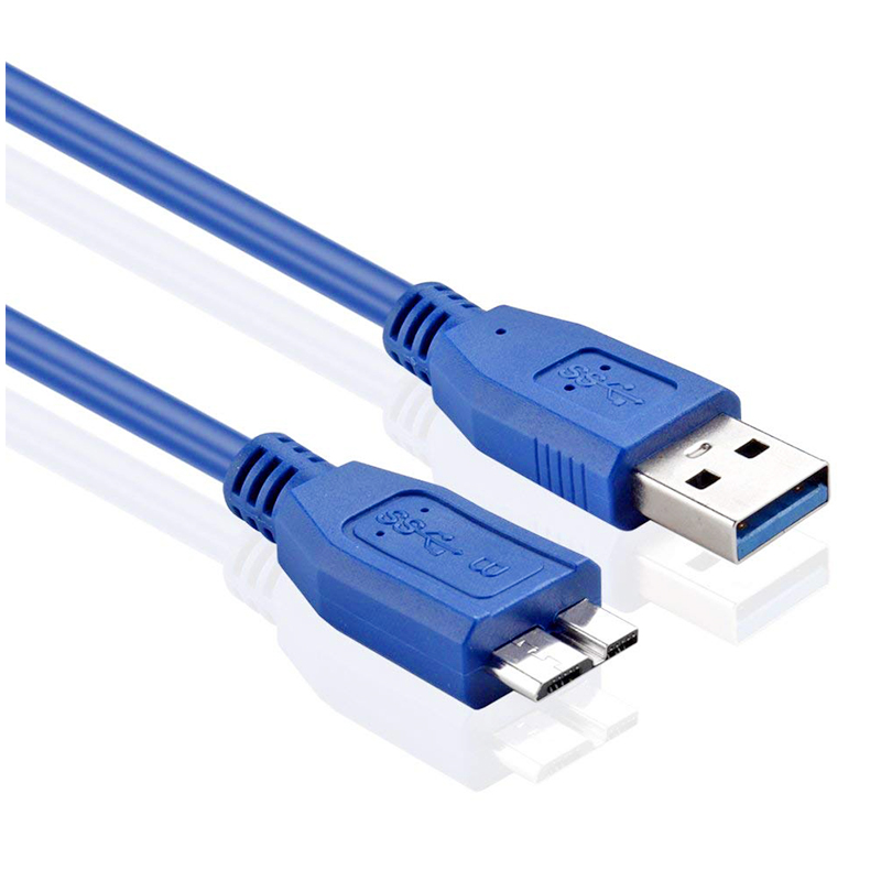 USB 3.0 Type A Male to Microphone B Male Extension Cable Cord Adapter - 0.5M