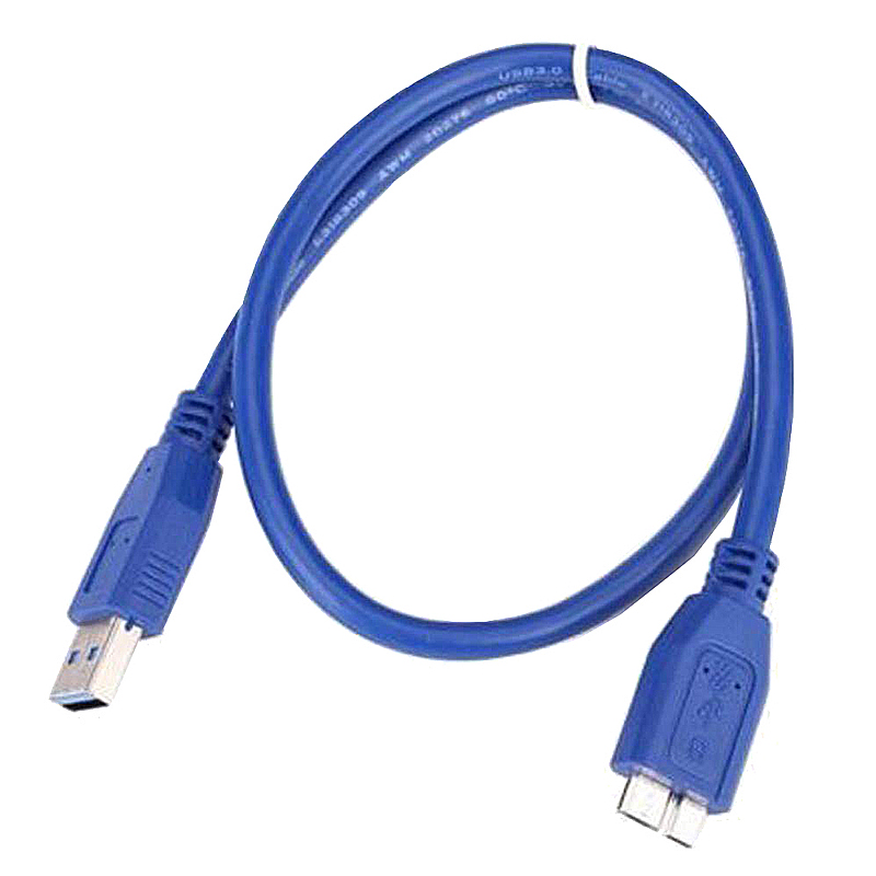USB 3.0 Type A Male to Microphone B Male Extension Cable Cord Adapter - 0.5M