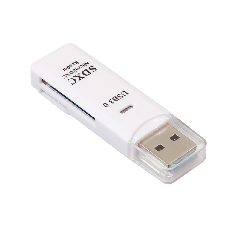 High Speed USB 3.0 Multi 2in1 Memory Card Reader Adapter for SD/TF Micro SD