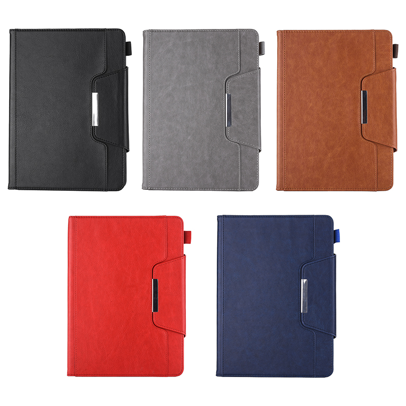 PU Leather Vintage 9.7 inch Case for IPAD5 6 7 8 9 Solid Color Protective Filp Cover Case