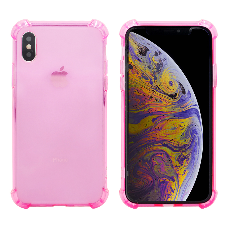 Transparent Thin TPU Rubber Soft Skin Silicone Protective Case Phone Cover for iPhone X/XS