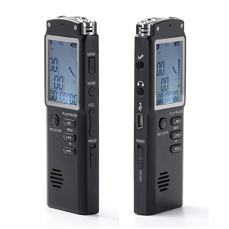 SK-301 8GB Professional USB Dictaphone Digital Audio Voice HD Recorder with MP3 Player