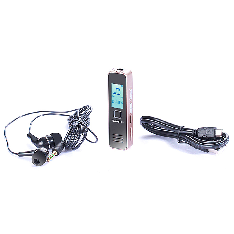 Digital Audio Voice Recorder Portable Rechargeable Sound Audio Voice Recorder