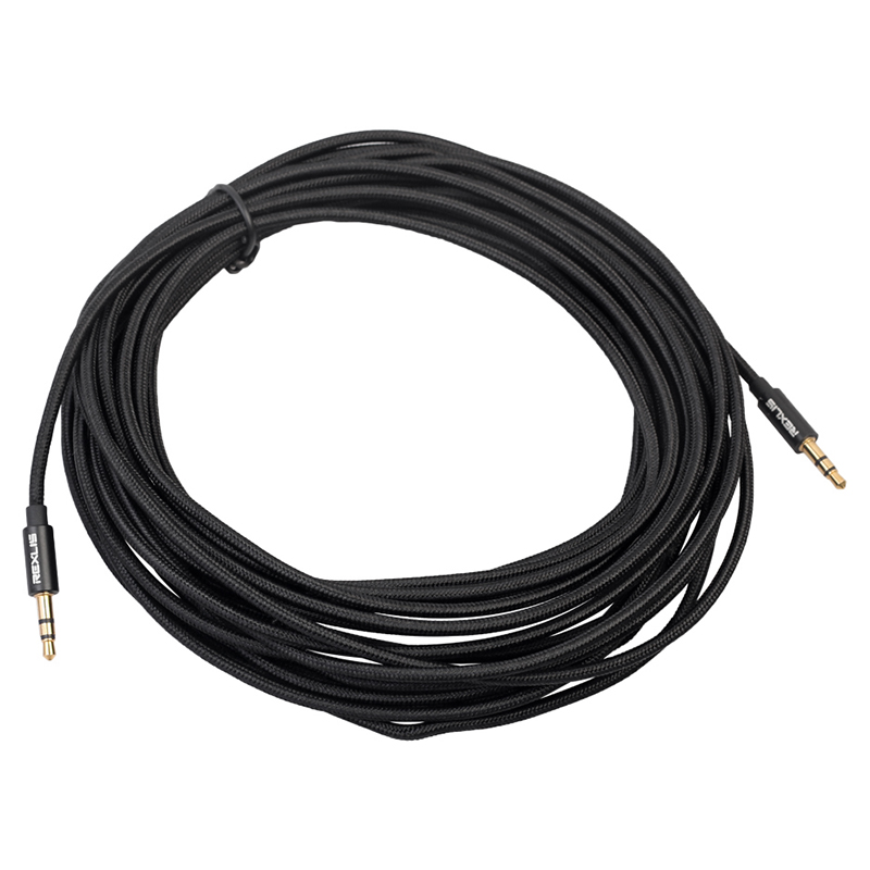 Male to Male Jack Audio Cable 3.5mm Aux Cable for Car Phone Tablet PC Mp3 Headphone Soundbox - 10M