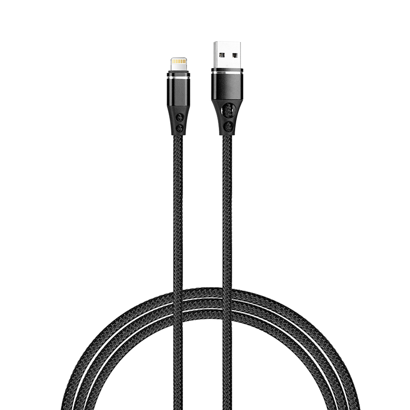 Fast Charger and Data Sync 8 pin Charging Cable Nylon Braided Cable for iPhone