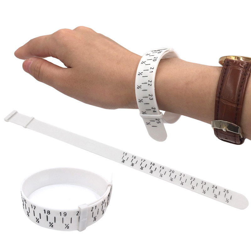 PU Wrist Measuring Tool Strap Bangle Jewelry Making Gauge Bracelet Sizer