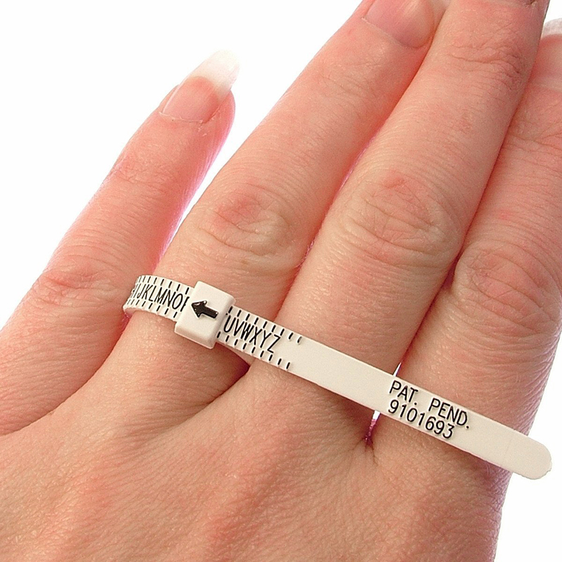 Genuine UK Official Finger Ring Measuring Gauge Ring Sizer for Men and Women