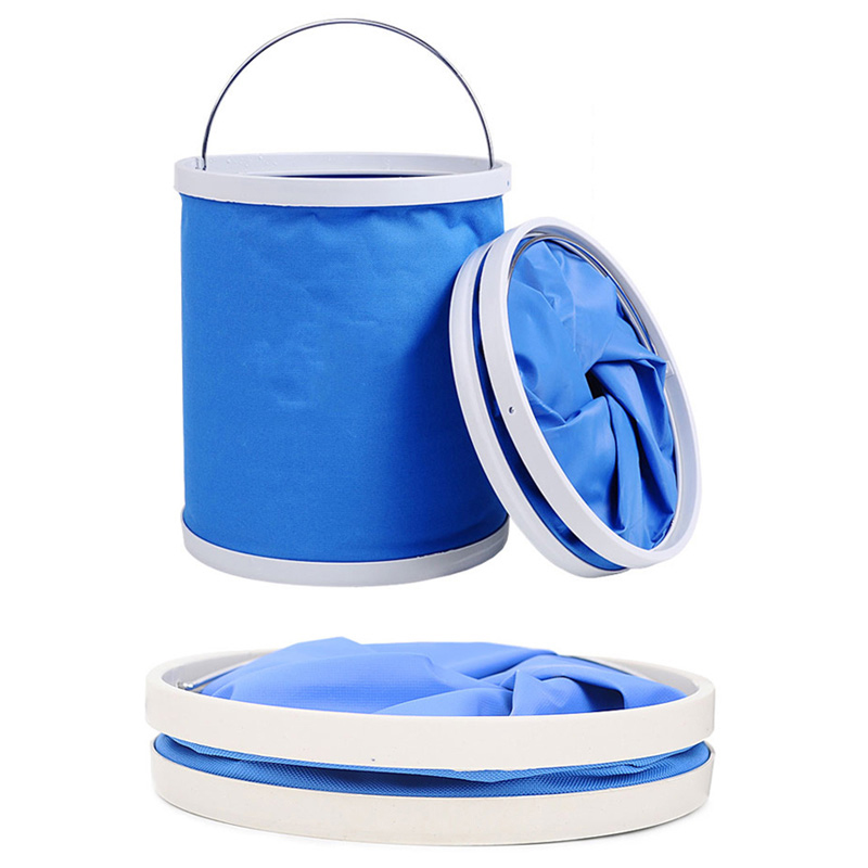 13L Bucket Foldable Bucket Car Washing Cleaning Bucket Portable Fishing Bucket Outdoor Collapsible Water Container